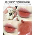 thumbnail image 4 of JINCBY Clearance,Mirror Face Lip Glaze White Bear Keychain With Plain Face And White Lip Exposed Lip Color（1.7ml） Gift for Women, 4 of 4