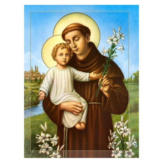 Diamond Painting 5D DIY Full Square Drill St Anthony Kit Decoración para el hogar (ZQF9935) FLhrweasw Nuevo