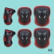 thumbnail image 4 of Juego de equipo de protección para de 3 a 8 años Rodilleras y coderas para pequeños con Rojo XS Zulema Rodilleras para patinaje, 4 of 5