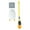 Yellow, variant on Bosisa Cute Duck Silicone Toilet Brush Set: 360° Deep Clean & Easy Storage!
