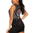 thumbnail image 3 of Lsque The Binding of Isaac Printed Workout Tank Tops for Women, Athletic Sports Tank Tops, Compression Sleeveless Dry Fit Shirts,Sleeveless Yoga Shirt-XX-Large, 3 of 9