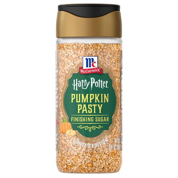 McCormick Kosher Harry Potter Pumpkin Pasty Finishing Sugar, 3.47 oz Bottle