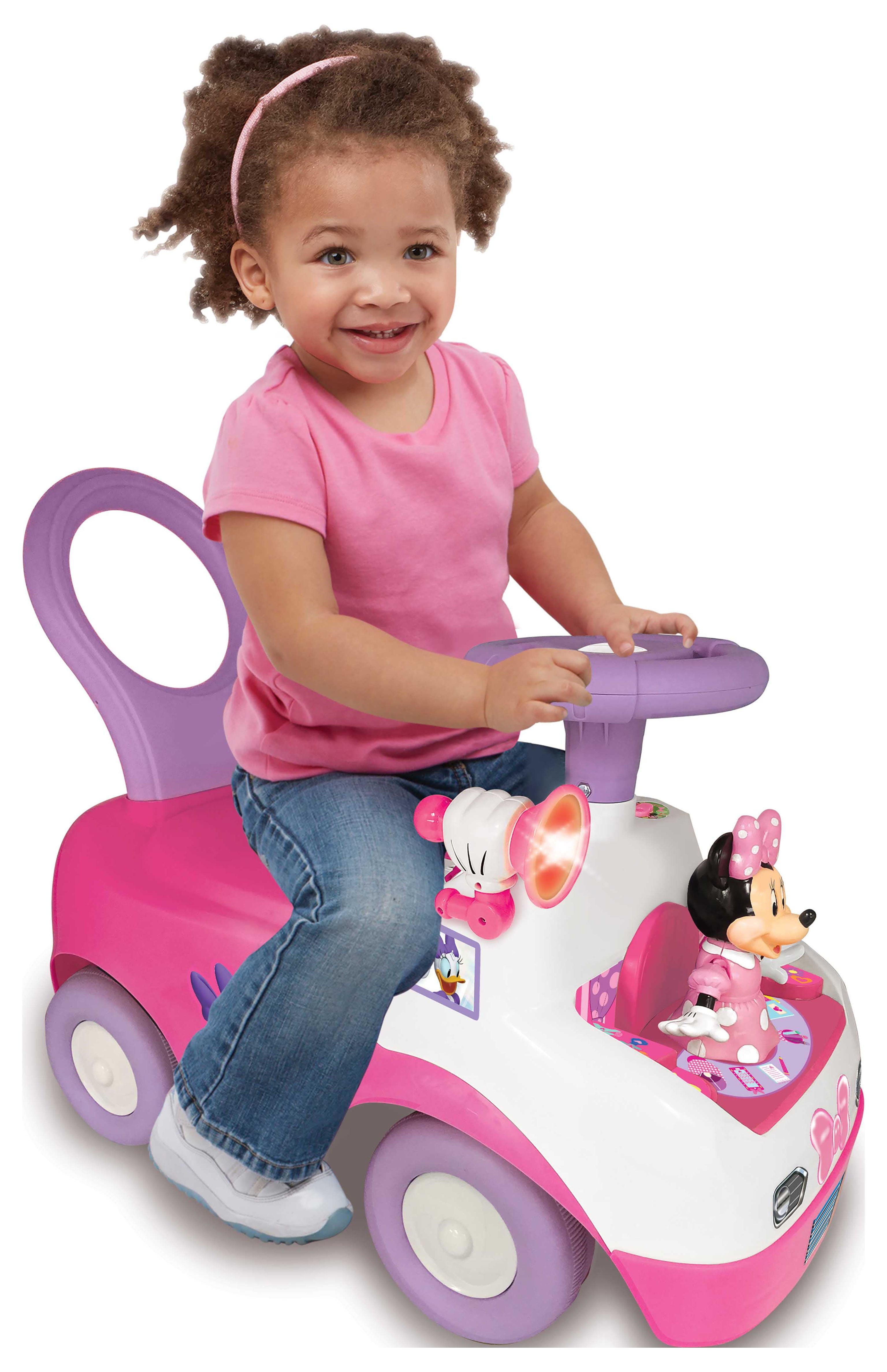 Activity Ride-On Minnie Interactive Sounds Kiddieland with Dancing Car Mouse