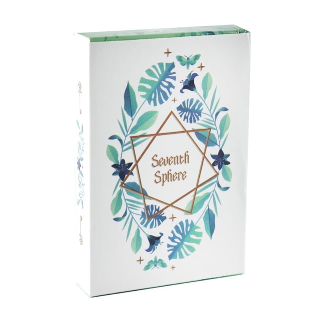 Juego de cartas de oráculo de Lenormand lavanda, con PDF baraja de Tarot, adivinación para principiantes, juego de fiesta de oráculo, oculto Fivean unisex