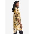 thumbnail image 3 of Jessica London Women's Plus Size Sheer Georgette Mega Tunic, 3 of 5