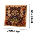 thumbnail image 6 of Halloween Pearl Art Kit, Cute Ghost 3D Diamond Art DIY Craft Kit with Resin Pearls, Halloween Wall Decor Painting for Beginners, Fall Home Decoration, Seasonal Party Activity & Handmade Gift, 6 of 6