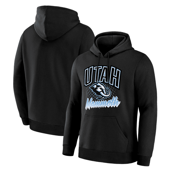 Men's Fanatics Black Utah Mammoth Legacy Hoodie