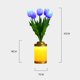 thumbnail image 4 of Flor Bonsai lámpara de escritorio decoración del hogar tulipán flor ambiente luz para sala de estar Likrtyny Para estrenar, 4 of 9