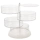 thumbnail image 5 of Caja organizadora de joyas transparente de 4 capas, caja giratoria para guardar joyas, 5 of 8