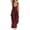Wine, variant on Tqcoqu Summer Jumpsuits for Women Button Down Sleeveless Casual Jumpers Loose Wide Legs Rompers Overalls with Pockets,Black,Women's S-XXL