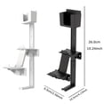 thumbnail image 2 of Wall Mount Bracket For PS5/PS4/Xbox/Switch Universal Controller/Headset/Remote, Game Accessory Holder, Gamepad Holder, 2 of 4