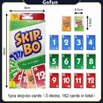 thumbnail image 5 of Juego de cartas SKIP BO Sequencing Family Party 2-6 jugadores 7+, 5 of 5