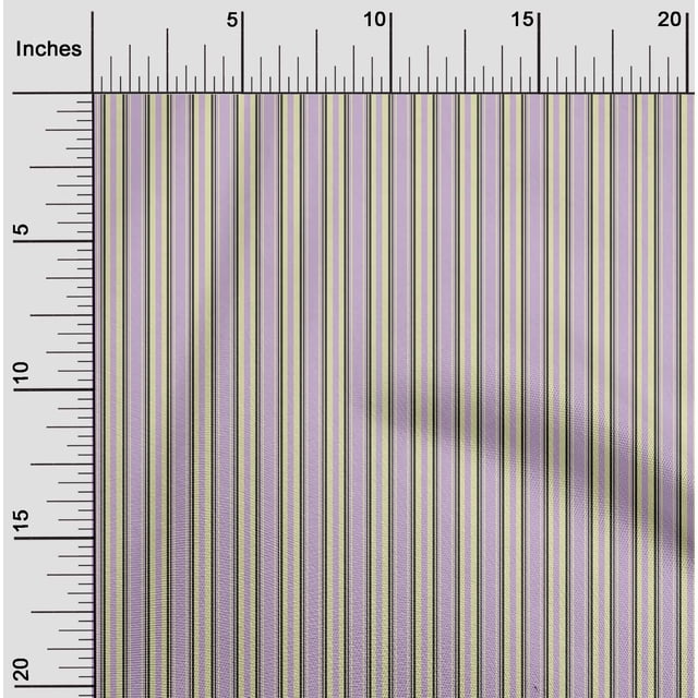 oneOone Rayon Light Purple Fabric Stripes Sewing Craft Projects Fabric Prints By Yard 56 Inch Wide