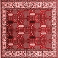thumbnail image 1 of Ahgly Company Indoor Square Oriental Red Traditional Area Rugs, 3' Square, 1 of 4