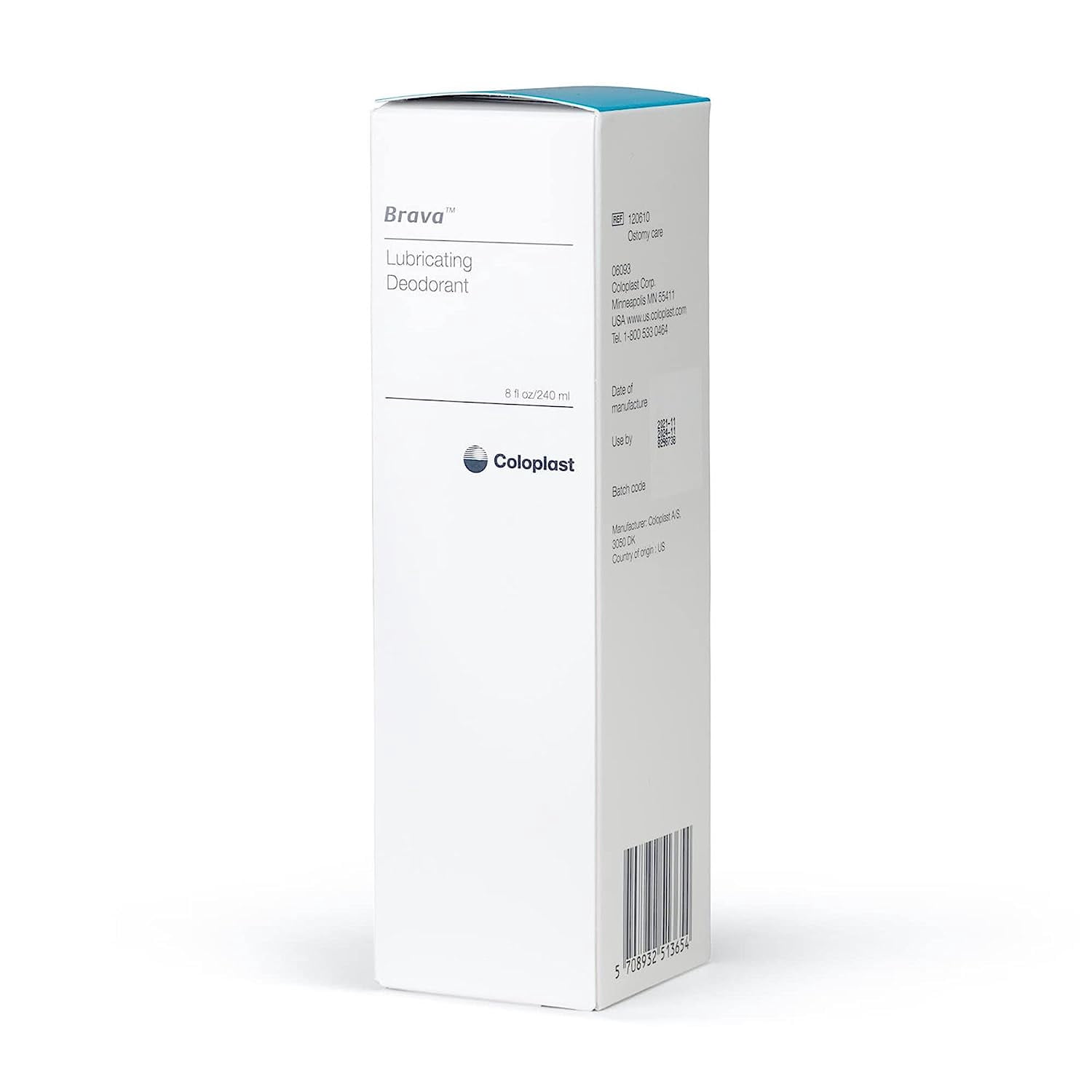 Coloplast 12061 Brava Lubricating Deodorant for Ostomy Pouches 8 Oz (Each)