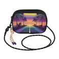 thumbnail image 2 of FORMRS Mini Crossbody Bag for Women Adjustable Shoulder Rope Travel Casual Phone Purse, Neon Road, 2 of 7