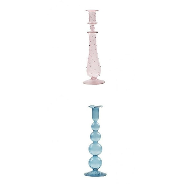 Candle Holders,candle holders for pillar candles holder glass,Taper Candle Holders Clear Glass Candlestick,candlesticks sets centerpiece Centerpieces,Glass Pillar Candle Holder Taper Candle