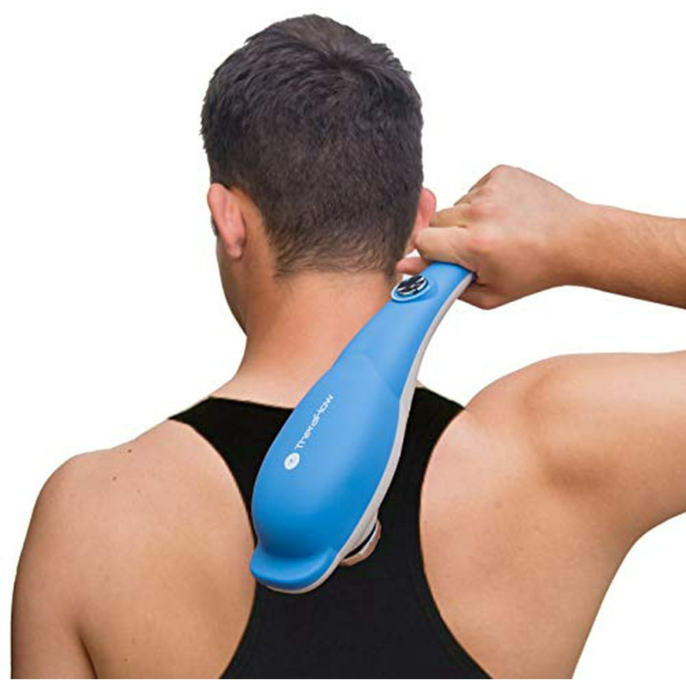 Theraflow Handheld Deep Tissue Percussion Massager Muscles Back Body