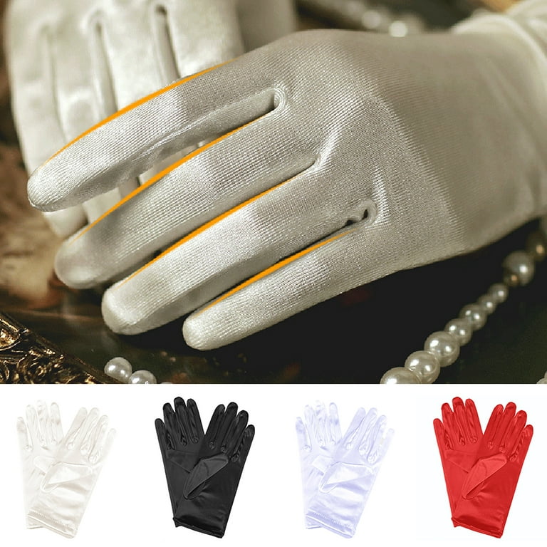  Ladies Lace Gloves Women Elegant Short Gloves Wrist