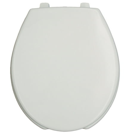 Bemis 950 White Round Commercial Plastic Open Front Toilet Seat