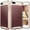 Burgundy Red / Gold / Cream, variant on iPhone 8 Plus Leather Case, Vena [vLuxe][Leather Back | Metallized Button] Slim Protective Cover for Apple iPhone 8 Plus/iPhone 7 Plus (4.7") (Burgundy Red/Gold)