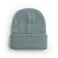 thumbnail image 2 of Qwertyu Ski Beanie Hats for Men Soft Warm Winter Knitted Hats Blue One Size, 2 of 4