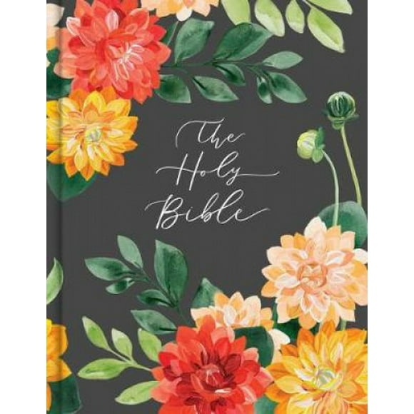 Bible de Prise de Notes CSB, Édition Revival Hosanna, Dahlias