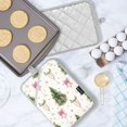 thumbnail image 5 of 2 Pack Pot Holders for Kitchen Heat Resistant Hot Pads Sets for Cooking Baking Champagne Glasses and Christmas Tree, 5 of 7