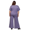 thumbnail image 6 of Plus Size Boat Neck Top and Pant Set, 6 of 10