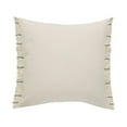 thumbnail image 6 of Ox Bay 20" x 20" Tan/ Grey Stripe Jute Blend Pillow Cover, 6 of 9