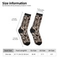 thumbnail image 2 of Logiee Leopard And Zebra1 Print Adult Socks for Men & Women,Calf Socks, Ankle Socks,Boots Socks,Breathable Casual Sock,Unisex Crew Socks, 2 of 6