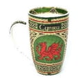 thumbnail image 2 of Taza de café Clara Craft Wales de porcelana Welsh Red Dragon, 2 of 3