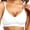 White, variant on SRZYMJ Seamless Bra Women Women's Support Seamless Wireless Bra with Convertible Straps for Backless Outfits and Everyday Comfort
