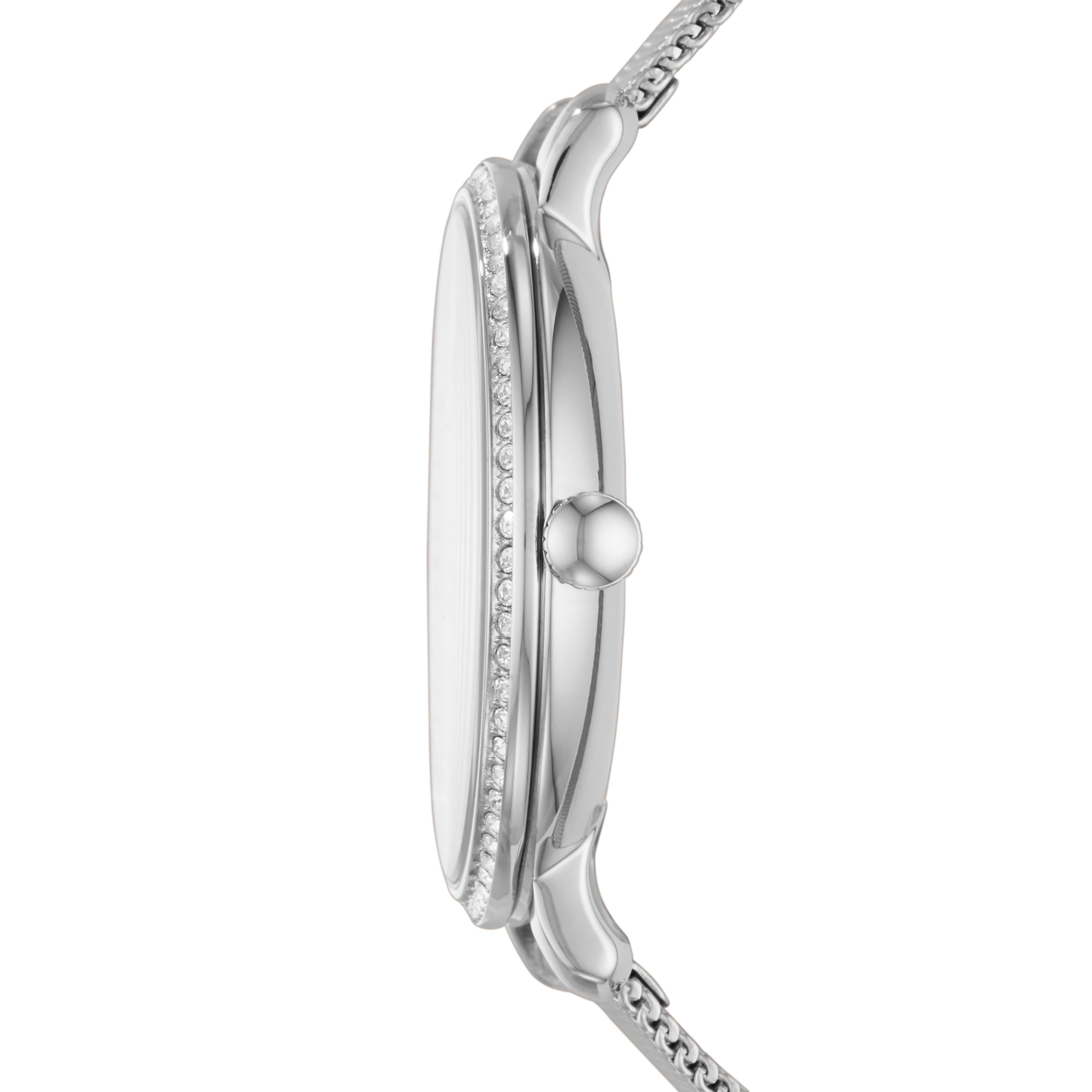 Fossil Women's Jacqueline Three-Hand Date, Stainless Steel Watch, ES4627