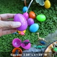 thumbnail image 4 of GiftExpress Plastic Bright Easter Egg Assortment 50 Pcs Perfect for Easter Egg Hunt/Surprise Egg/Easter Hunt, 4 of 4