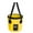 Yellow, variant on Portable travel bag fishing bucket folding bucket bag outdoor convenient travel car washing bucket outdoor waterproof bag-yellow