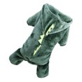 thumbnail image 4 of Cachorro Dinosaurio Diseñado Ropa Cómoda Coral Fleece Mascota Traje Perro, 4 of 4