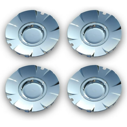 4PCS Chromed Wheel Hub Center Cap Hubcap Cover (20" Wheel Only) Compatible with Chevrolet Silverado 1500 2003 2004 2005 2006 2007 Suburban 1500 2006 Replace#: 15116616