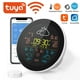 thumbnail image 1 of Tuya WiFi reloj meteorológico inteligente pronóstico del tiempo de 3 días estación meteorológica termómetro inalámbrico higrómetro pantalla LCD, 1 of 8