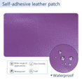 thumbnail image 3 of Kit de parches para reparar cuero Giftmeet 20 x 30 cm morado, 2 piezas, 3 of 6
