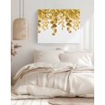 thumbnail image 3 of Yellow Botanical Wall Art for Living Room,Canvas Picture Wall Decor for Bathroom Bedroom,Watercolor Spring Eucalyptus Leaves Painting Artwork for Office Kitchen Hallway Dining Room Home Decor 16"x20", 3 of 8