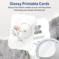 thumbnail image 2 of Avery Cards with Flourished Edges, 6" x 9", Glossy White, 10ct, 2 of 8