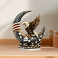 thumbnail image 4 of Arghm Independence Day Acrylic Desktop Decor 7.87 Inch,Patriotic Eagle Flag Display,Tabletop Ornament,Holiday Office Decoration, 4 of 4