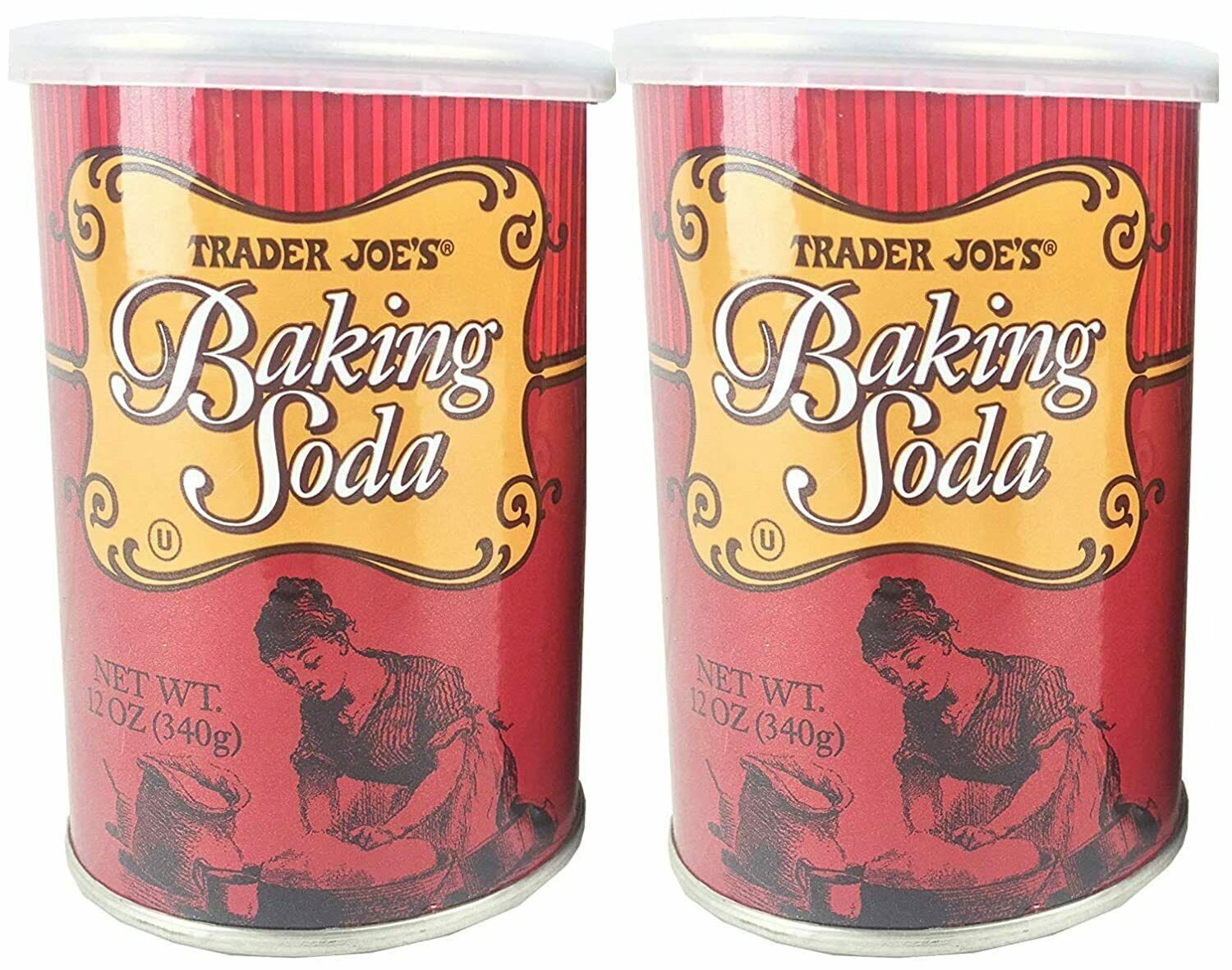 Trader Joe's Baking Soda 12oz (Pack of 2)