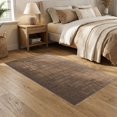 thumbnail image 2 of ODIKA 5'x7' Beige Geometric Reflection Warm Washable Area Rug Modern Abstract With Natural Tones And Design Easy Care, Non-Shedding, Pet Friendly, for Small Living Room, Bedroom, 2 of 7