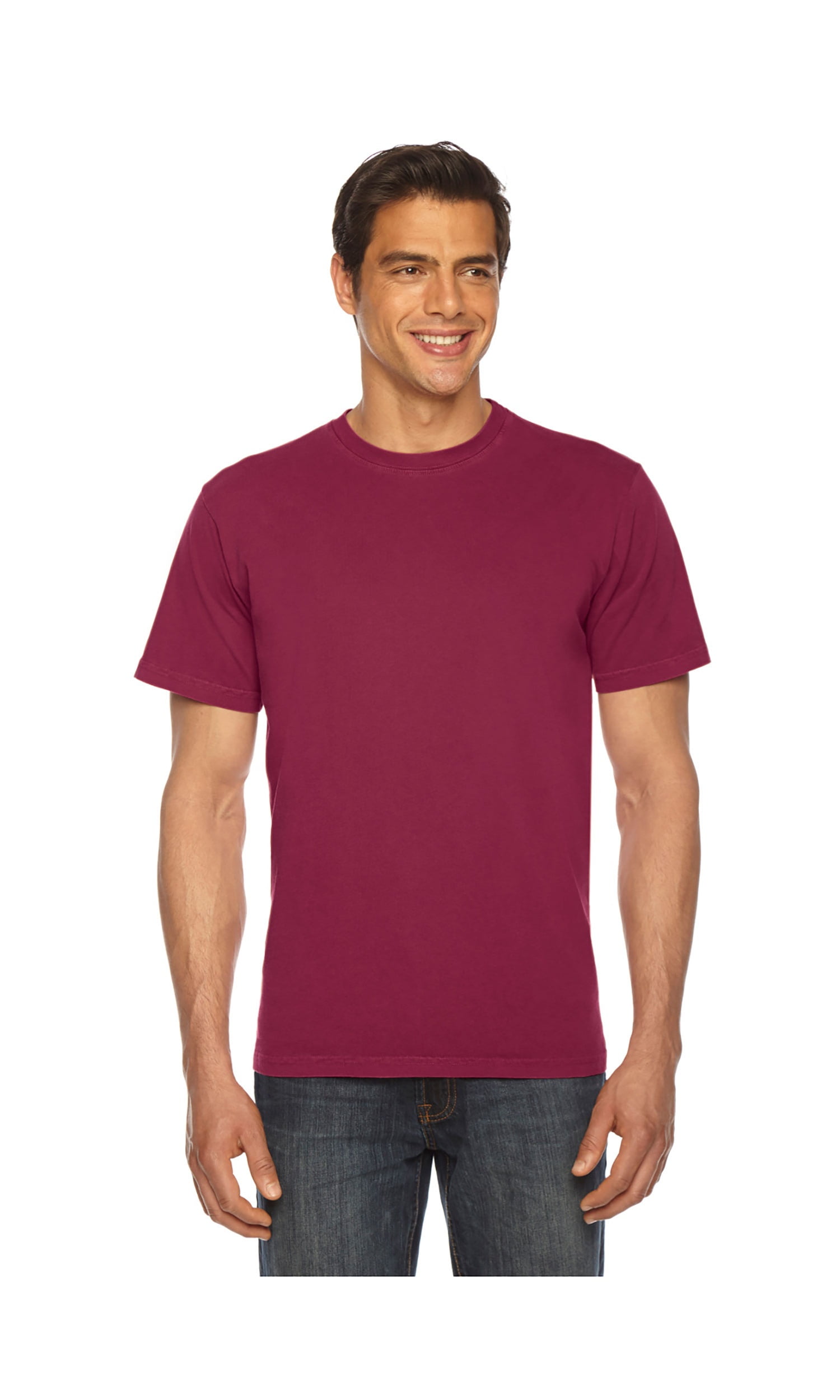 Authentic Pigment Men's Xtrafine T-Shirt, Style AP200 - Walmart.com