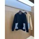 thumbnail image 2 of Sudadera con capucha de cuello redondo informal de negocios de moda para hombre con corcel bordado de parches de otoño e invierno nuevo, 2 of 4