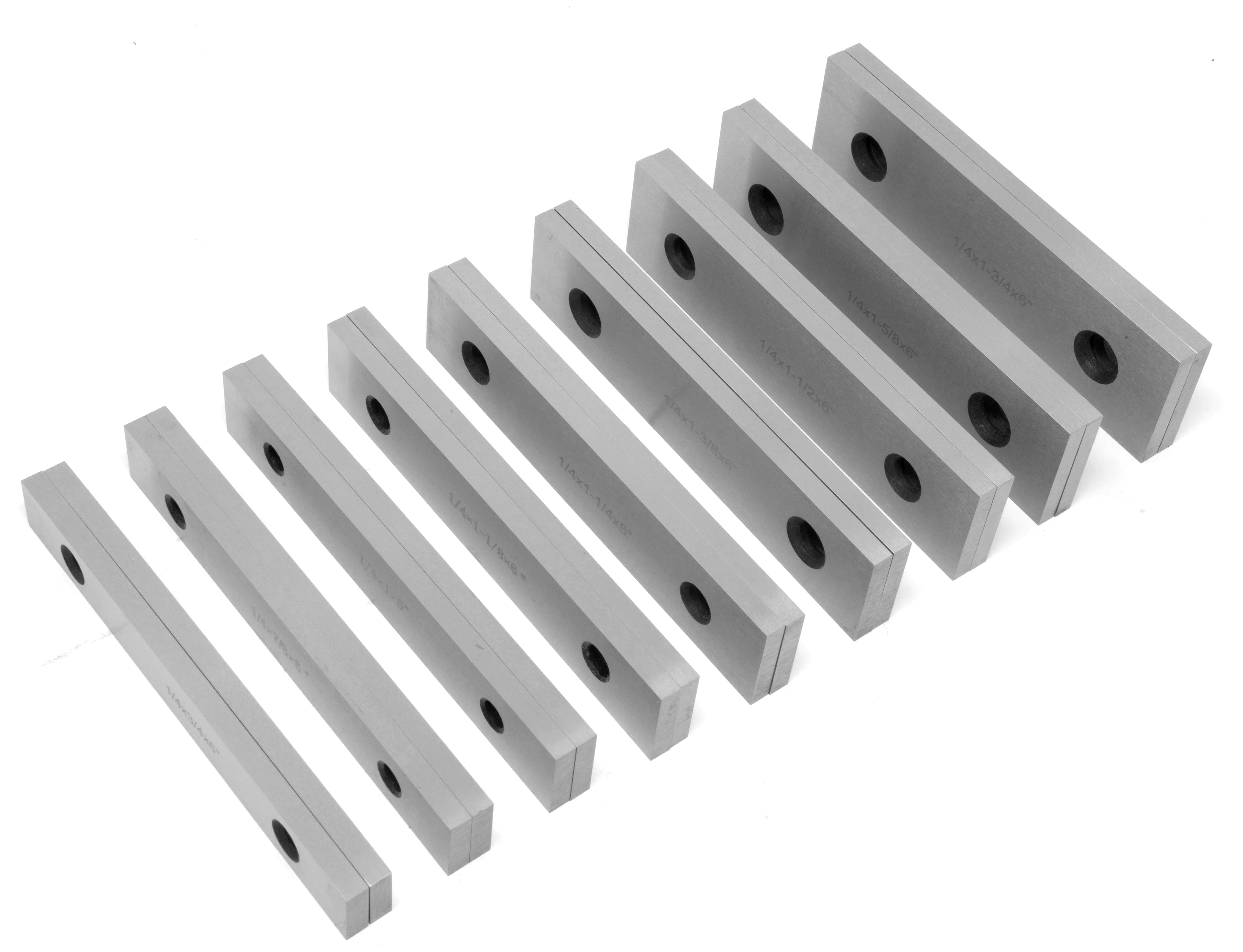 WEN 18-Piece Precision-Ground 1/4-Inch Parallel Sets with Case