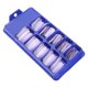 thumbnail image 2 of Puntas de uñas NikouMX de cobertura completa 100 piezas para decoración de uñas, 2 of 8