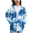 thumbnail image 1 of Chaquetas y prendas de vestir casuales con capucha de manga larga para niños y niñas, otoño e invierno, chaqueta con capucha de manga larga de polar, linda chaqueta de polar para bebé y parte superior, 1 of 5